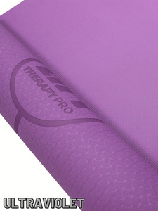 PRO ELITE LONG YOGA MAT WITH BODY LINES
